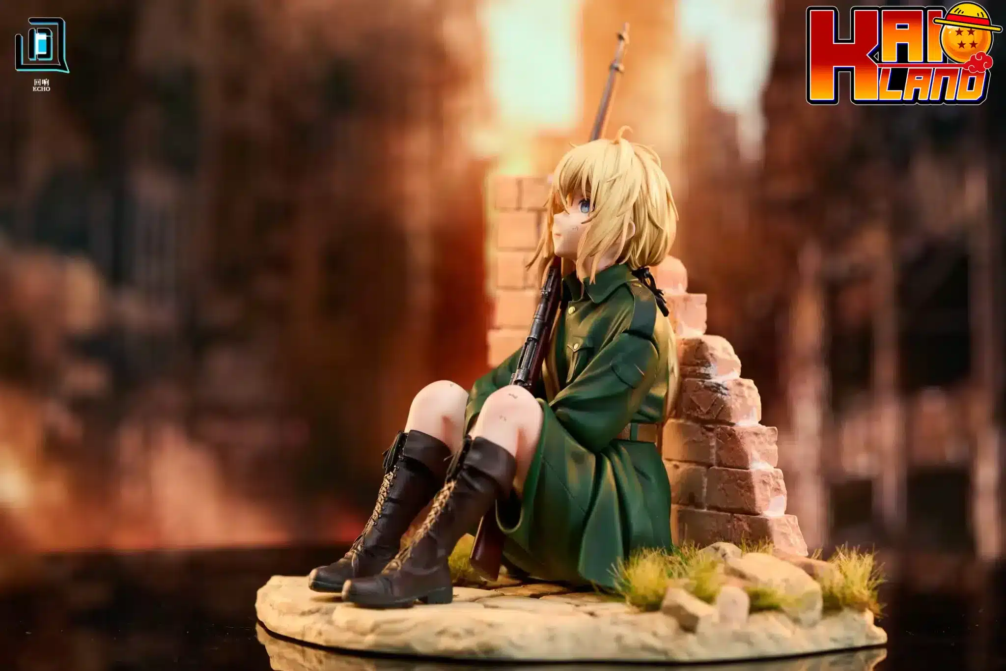 Violet Evergarden HuiXiang Studio Military Uniform Violet Resin Statue