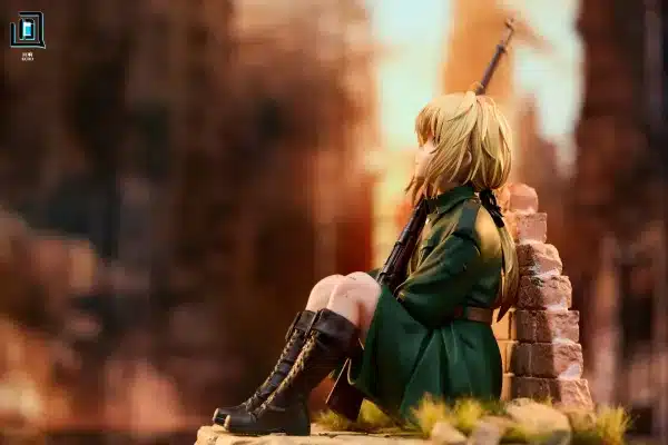 Violet Evergarden Hui Xiang StudioMilitary Uniform Violet Resin Statue 5
