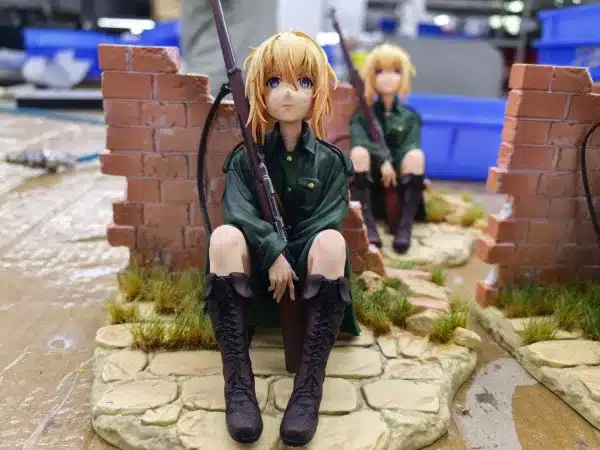 Violet Evergarden HuiXiang Studio Military Uniform Violet Resin Statue