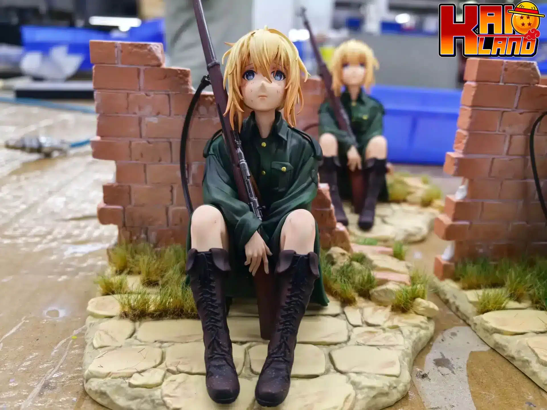Violet Evergarden HuiXiang Studio Military Uniform Violet Resin Statue