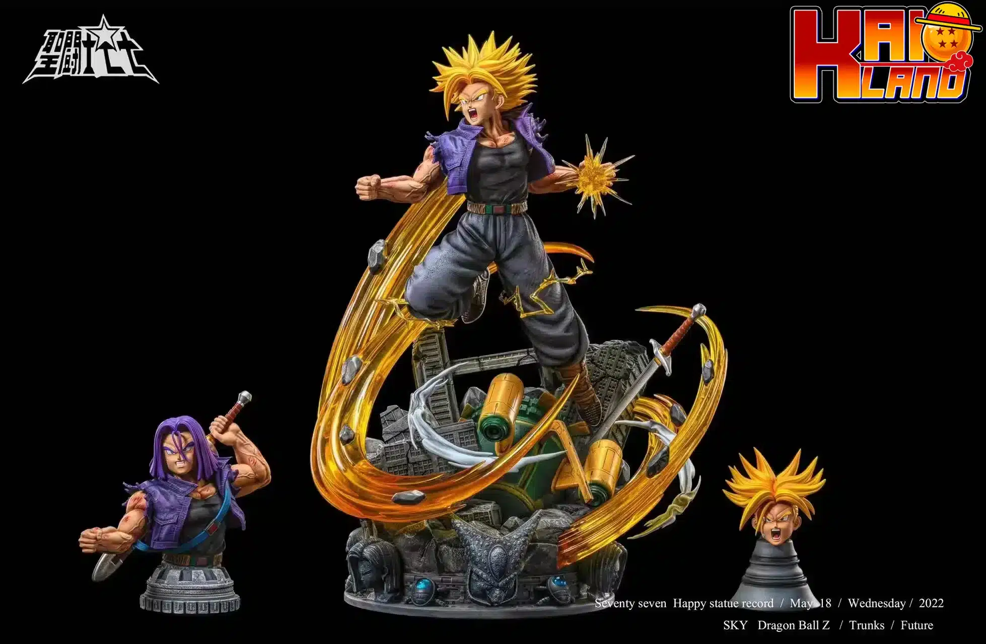 Dragon Ball Sky Top Studio Trunks EX Resin Statue