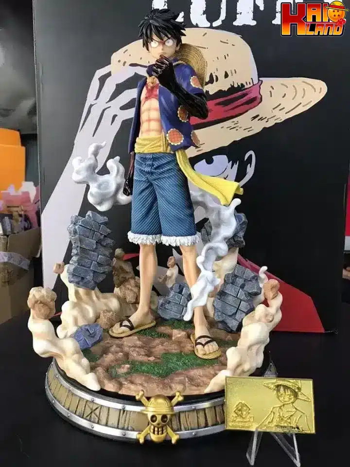 One Piece Dream Studio Blue Luffy VIP VERSION Resin Statue