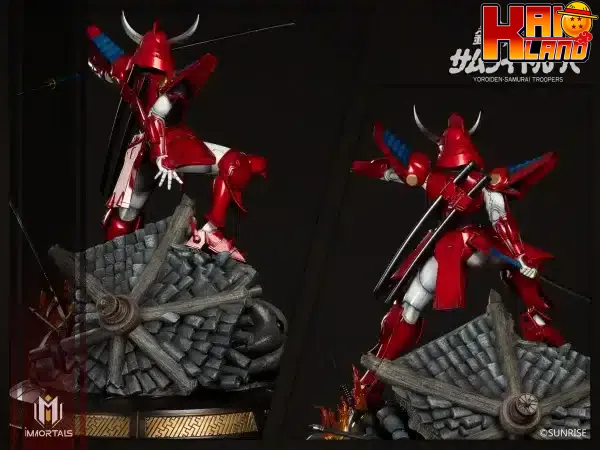 Yoroiden Samurai Troopers Immortals Studio Ryo Sanada Licensed Resin Statue 2