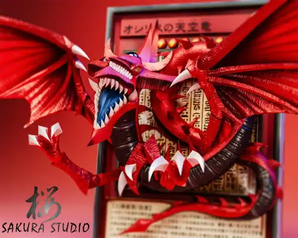 YuGiOh Sakura Studio Egyptian God Photo Frame Resin Statue 3