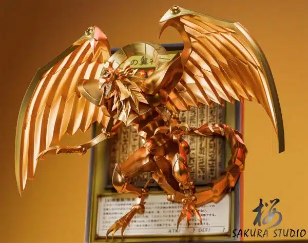 YuGiOh Sakura Studio Egyptian God Photo Frame Resin Statue 4