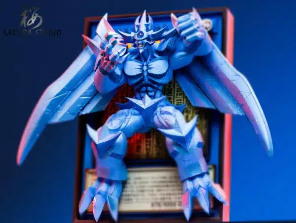YuGiOh Sakura Studio Egyptian God Photo Frame Resin Statue 5