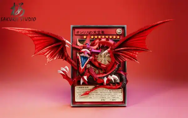 YuGiOh Sakura Studio Egyptian God Photo Frame Resin Statue 6
