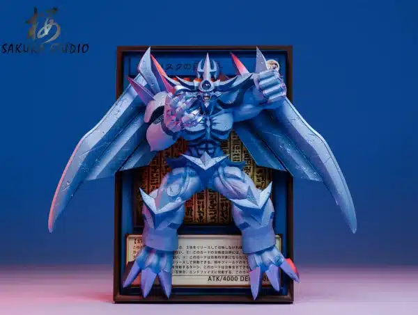 YuGiOh Sakura Studio Egyptian God Photo Frame Resin Statue 8