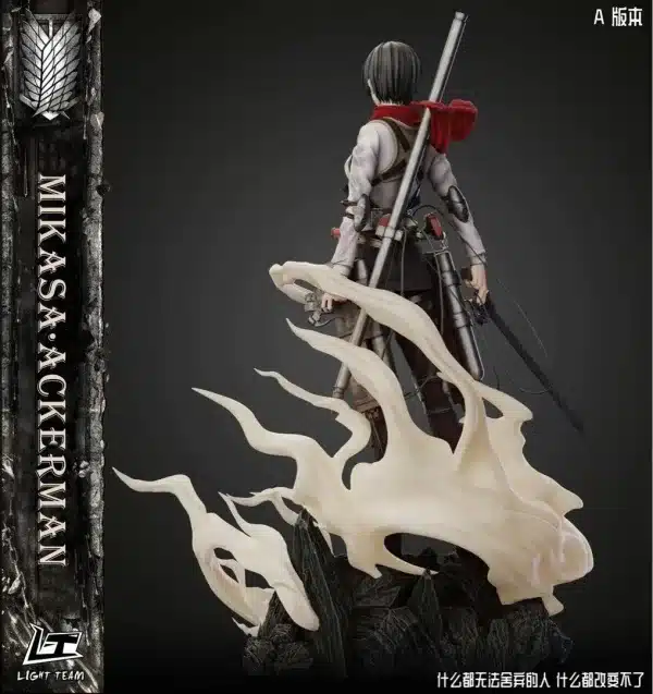 Attack On Titan Light Team Studio Mikasa Ackerman Resin Statue 6