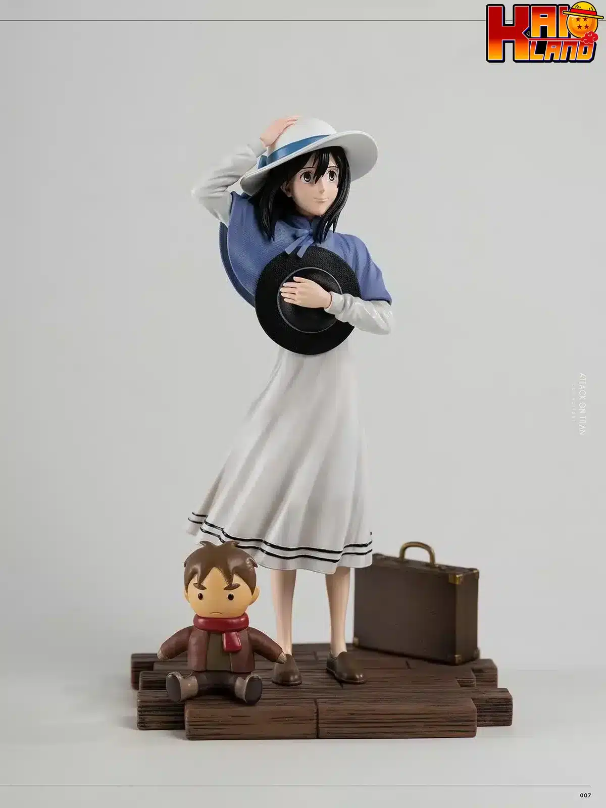Attack on Titan Freedom Studio Kid Mikasa Resin Statue