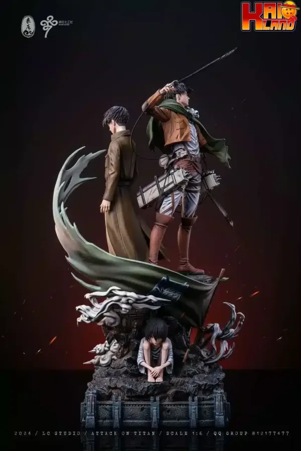Attack on Titan LC Studio Levi Resin Statue 1 jpg