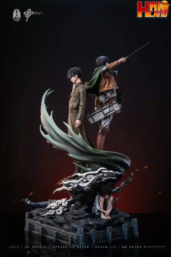 Attack on Titan LC Studio Levi Resin Statue 2 jpg