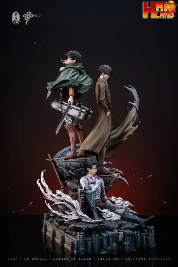 Attack on Titan LC Studio Levi Resin Statue 7 jpg