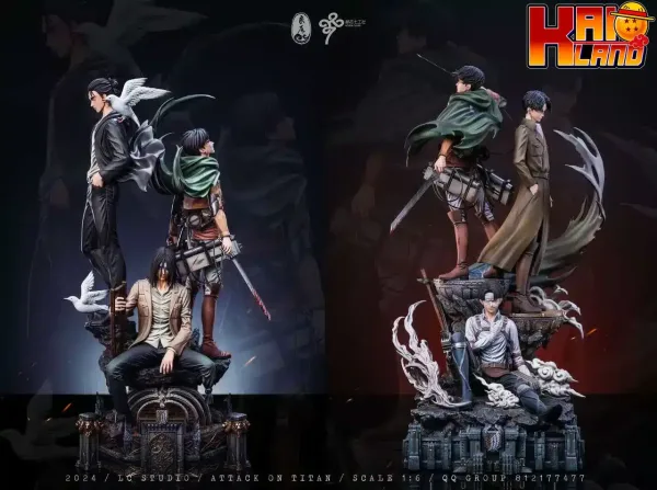 Attack on Titan LC Studio Levi Resin Statue 8 jpg