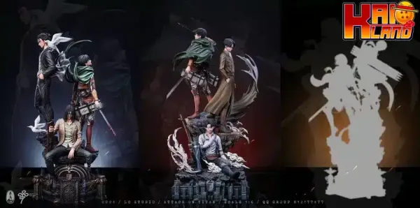 Attack on Titan LC Studio Levi Resin Statue 9 jpg