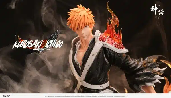 Bleach Myth Studio Double Blades Ichigo Kurosaki Resin Statue 3
