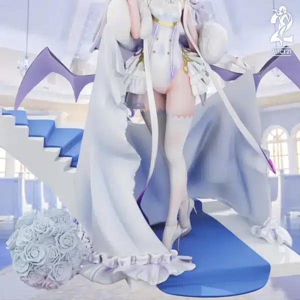 Blue Archive Alice21 Studio Wedding Dress Sorasaki Hina Resin Statue 4