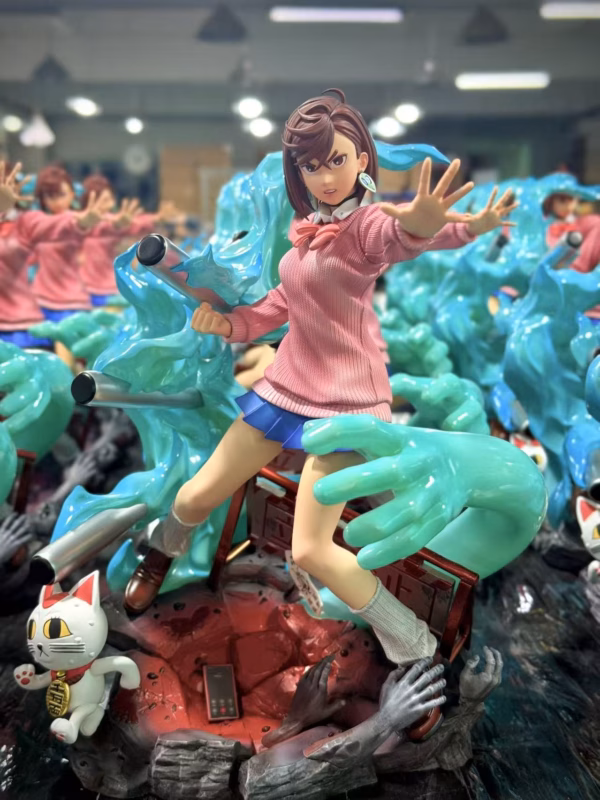 Dandadan Mask Studio Ayase Momo Resin Statue 1 1