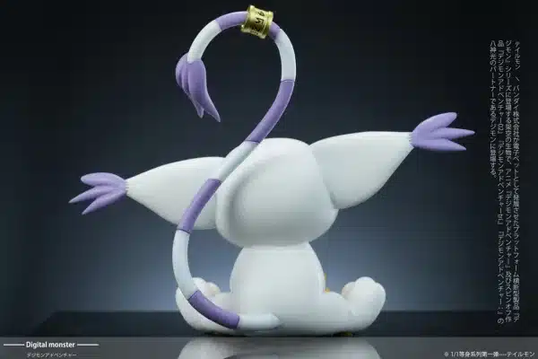 Digimon Mine Studio Agumon x Tailmon x Plotmon Resin Statue 4