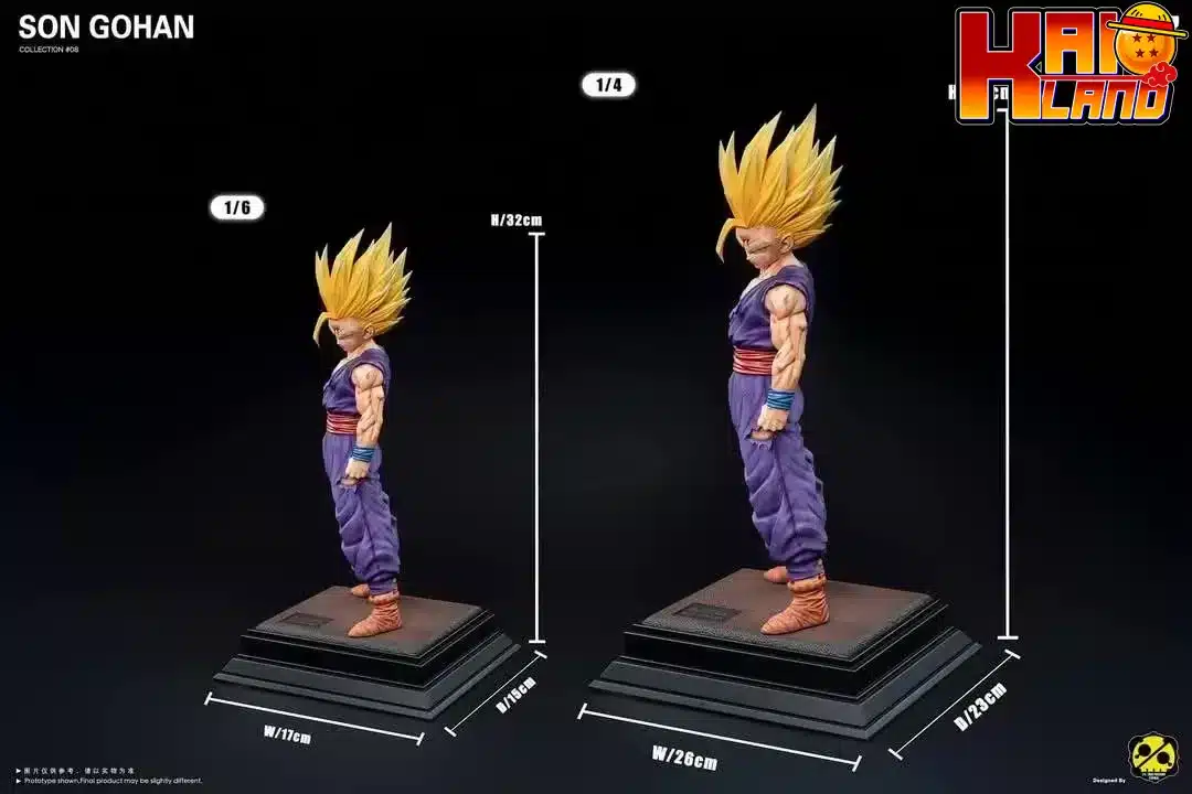Dragon Ball 2％ Studio SS2 Son Gohan Resin Statue