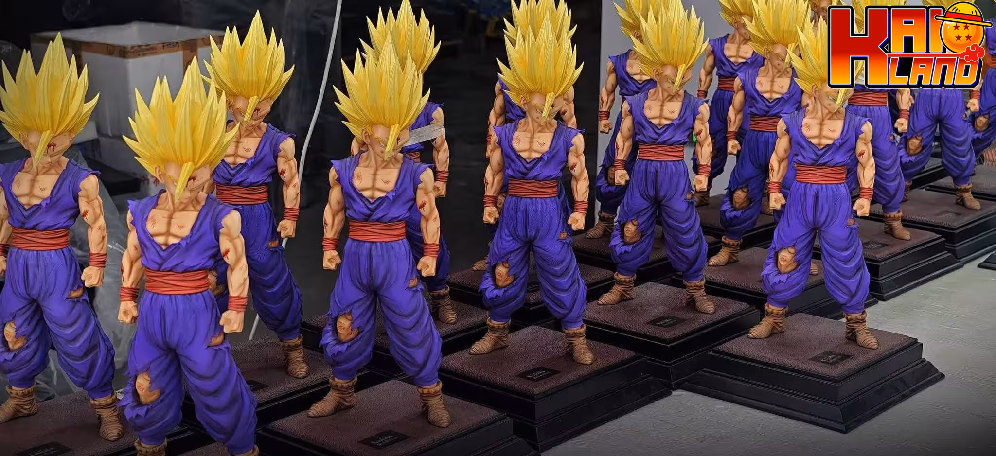 Dragon Ball 2％ Studio SS2 Son Gohan Resin Statue