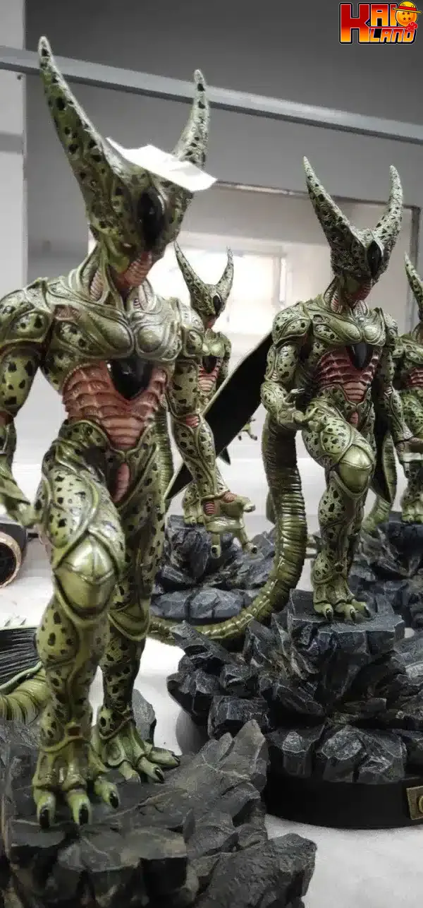 Dragon Ball B Six Studio Cell Resin Statue 2
