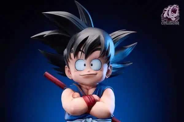 Dragon Ball Civilization Studio Childhood Son Goku Resin Statue 4