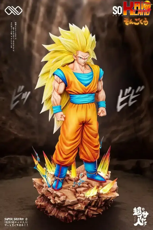 Dragon Ball Infinite Studio Goku SS3 Resin Statue 1