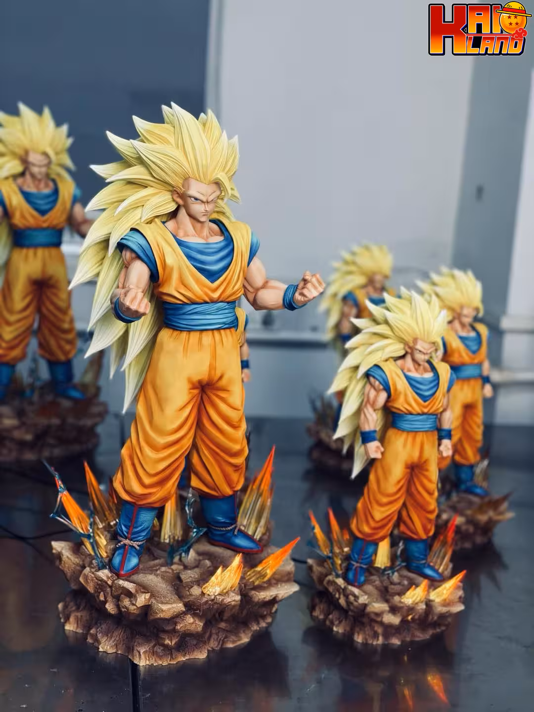 Dragon Ball Infinite Studio Goku SS3 Resin Statue