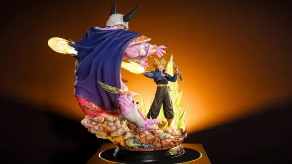 Dragon Ball KD Collectibles Trunks Vs King Cold Resin Statue 5