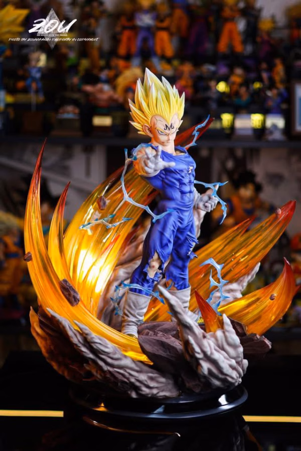Dragon Ball Oracle x Figure Class Majin Vegeta Final Impact Resin Statue 2 1