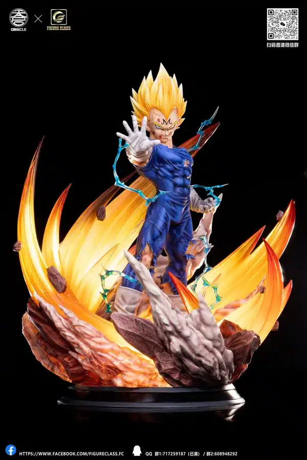 Dragon Ball Oracle x Figure Class Majin Vegeta Final Impact Resin Statue 2