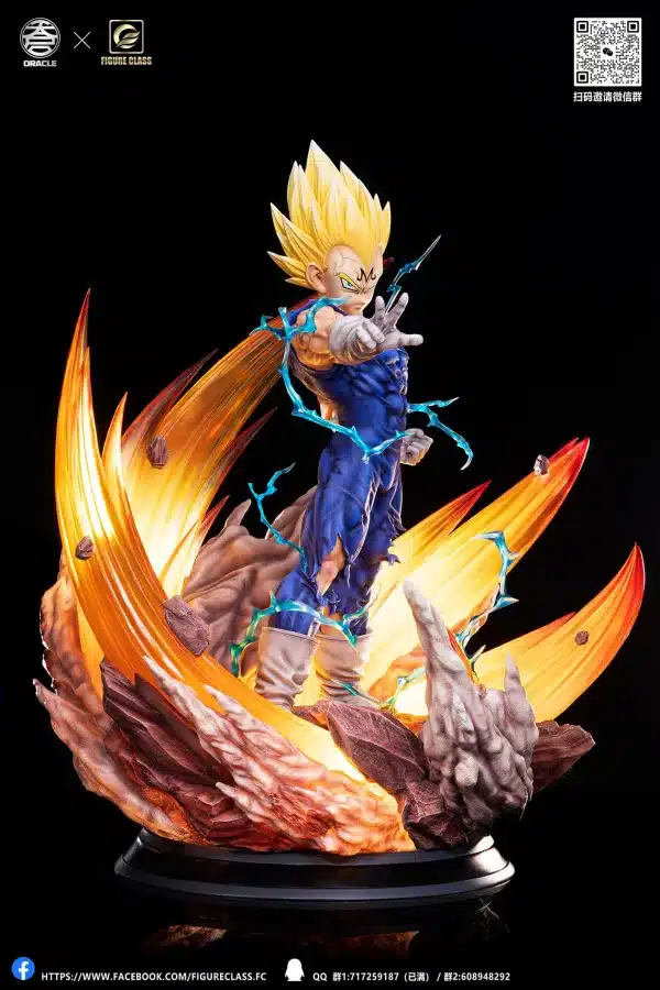 Dragon Ball Oracle x Figure Class Majin Vegeta Final Impact Resin Statue 4