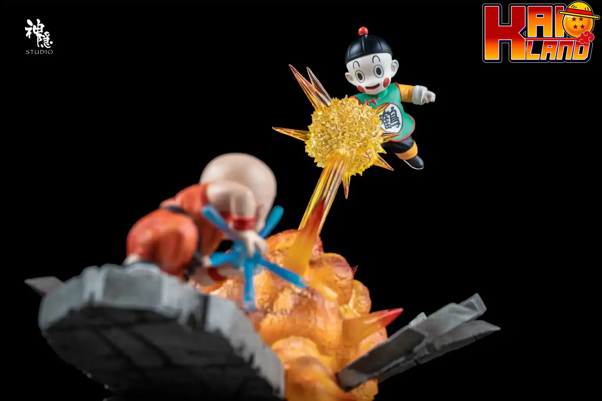 ドラゴンボール 神韻スタジオ チャオズ vs クリリン 樹脂製
