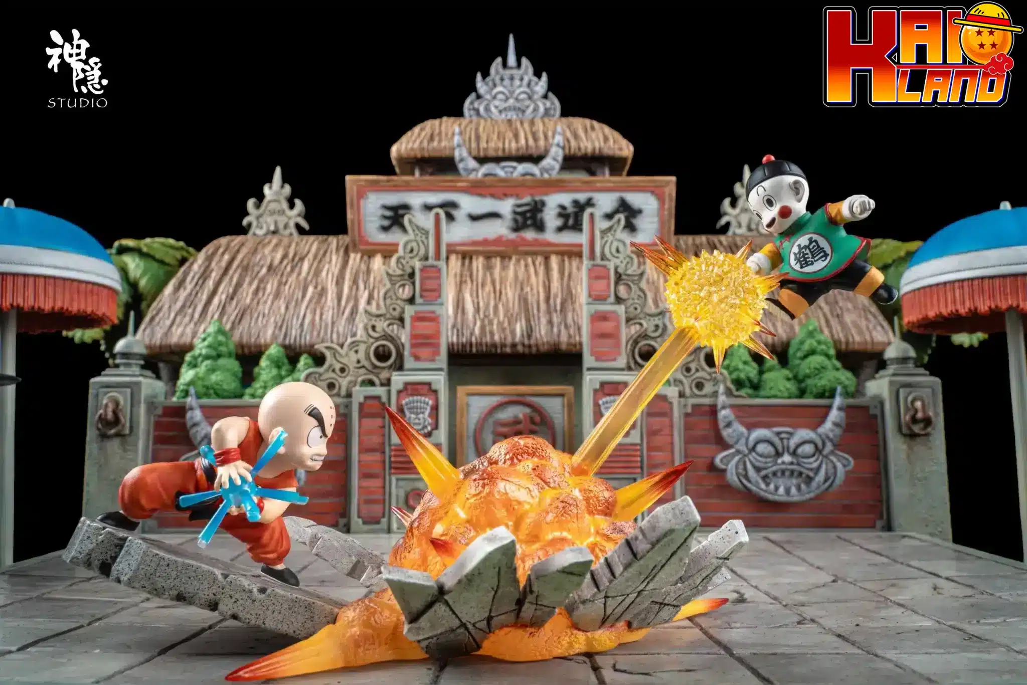 ドラゴンボール 神韻スタジオ チャオズ vs クリリン 樹脂製 ドラゴンボール 神韻スタジオ チャオズ vs クリリン 樹脂製