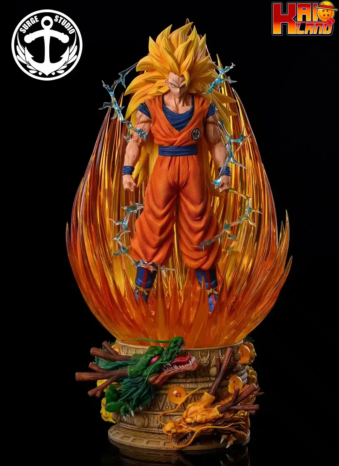 Dragon Ball Surge Studio SS3 Son Goku  Resin Statue