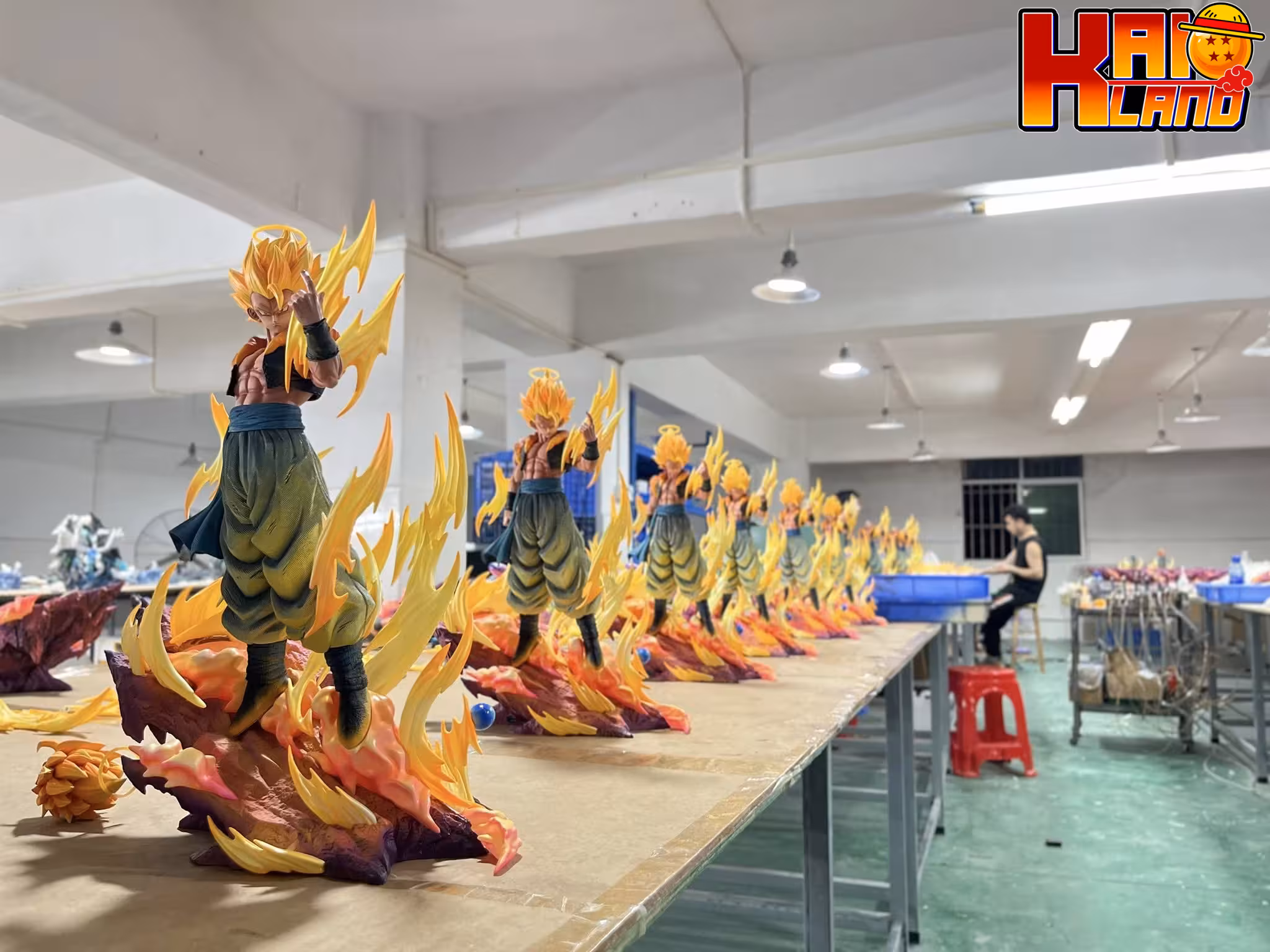 Dragon Ball FXW Studio Hell Gogeta Resin Statue