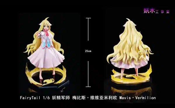 Fairy Tail Yao Mu Studio Mavis Vermillion Resin Statue 1