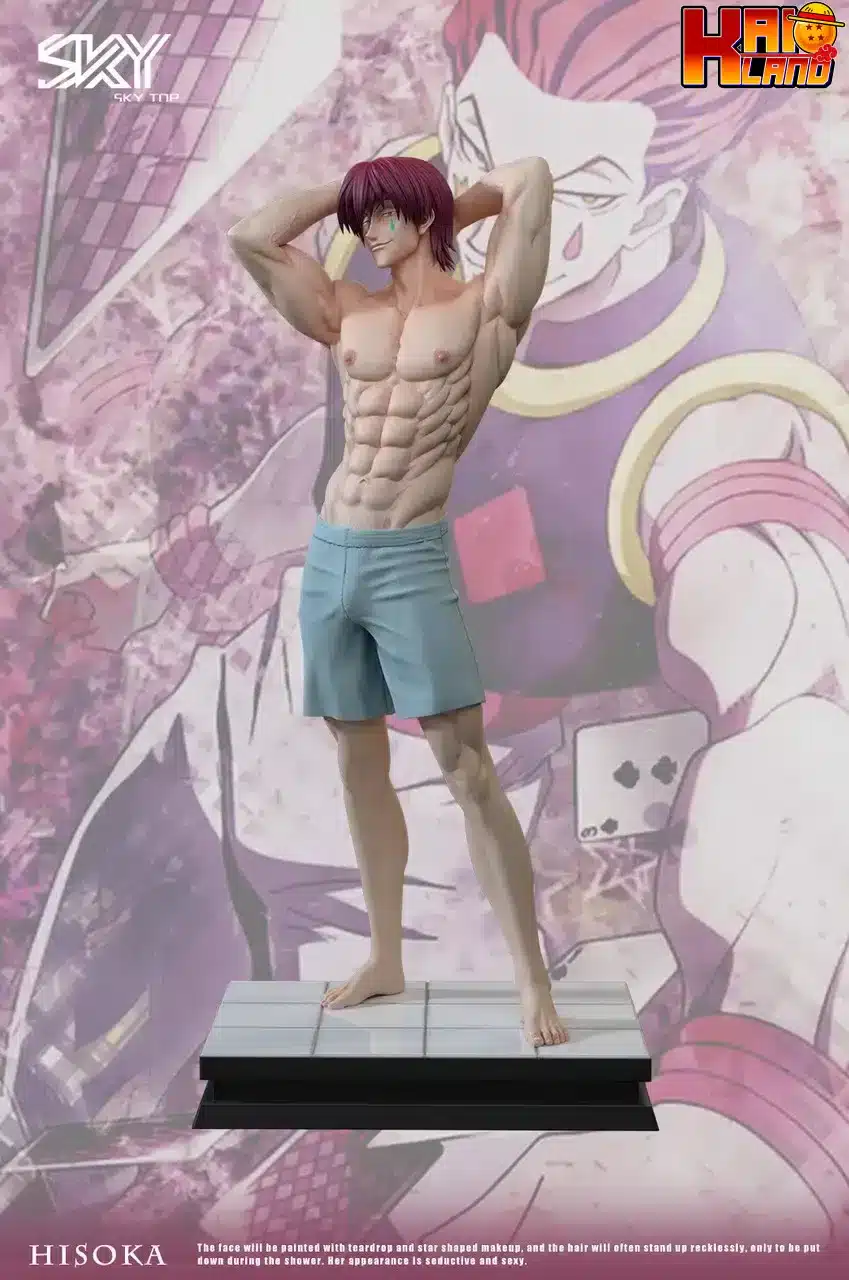 Hunter x Hunter Sky Top Studio Hisoka Morow Resin Statue