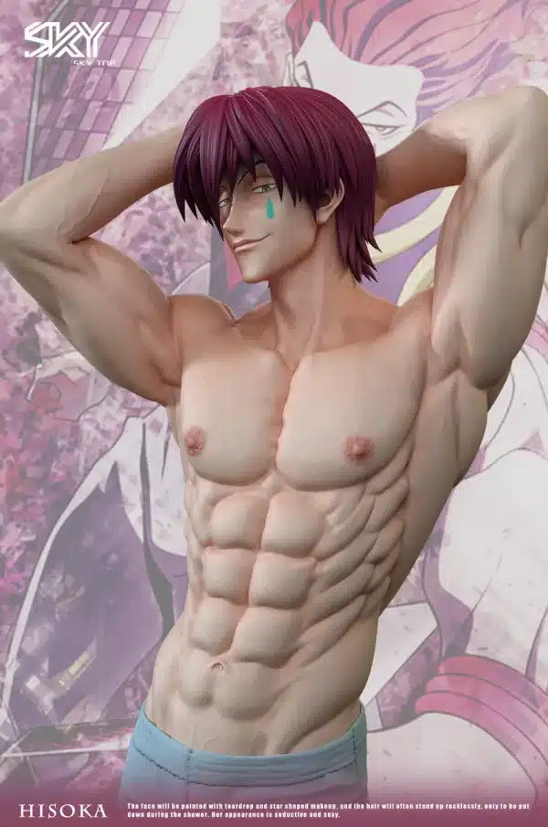 Hunter x Hunter Sky Top Studio Hisoka Morow Resin Statue 2