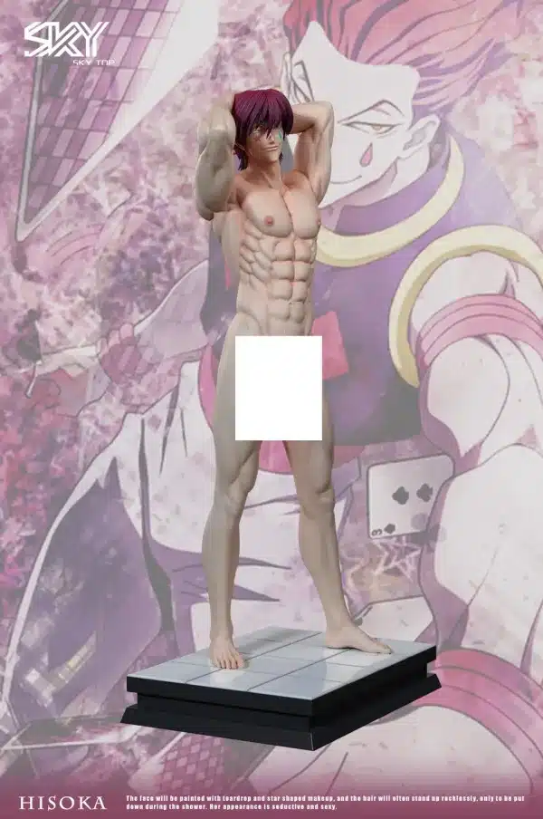 Hunter x Hunter Sky Top Studio Hisoka Morow Resin Statue 3