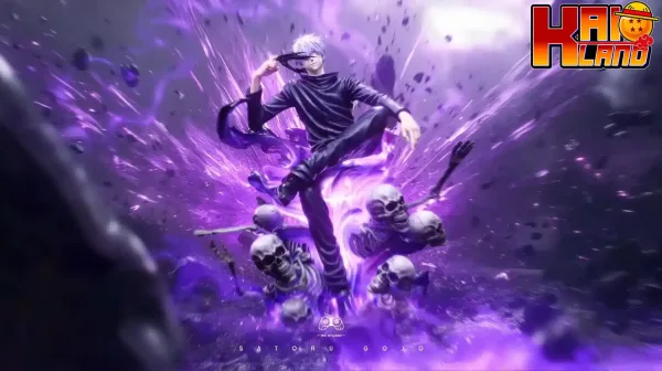 Jujutsu Kaisen PG Studio Prison Realm Satoru Gojo Resin Statue 1 scaled