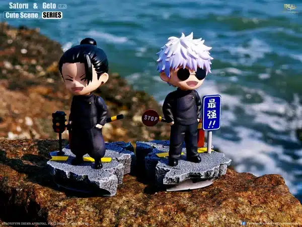 Jujutsu Kaisen Real Creation Studio Gojo Satoru x Suguru Geto Street Gang V3 Resin Statue 3
