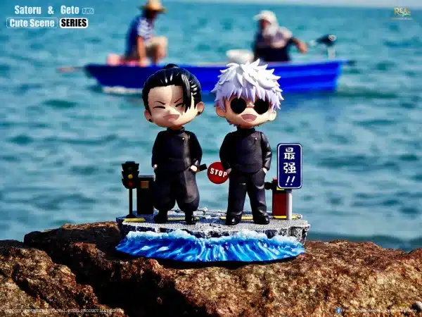 Jujutsu Kaisen Real Creation Studio Gojo Satoru x Suguru Geto Street Gang V3 Resin Statue 5