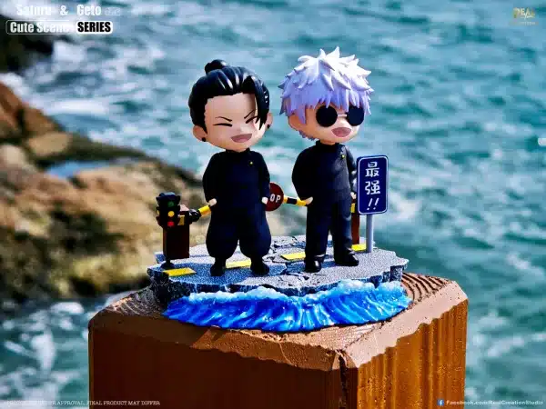 Jujutsu Kaisen Real Creation Studio Gojo Satoru x Suguru Geto Street Gang V3 Resin Statue 6