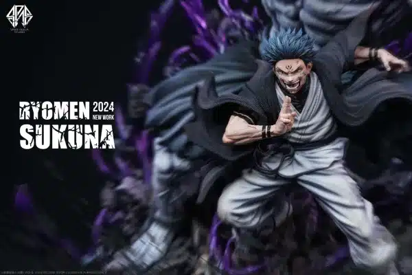 Jujutsu Kaisen Space Realm Studio Fushiguro Megumi x Ryomen Sukuna Resin Statue 3