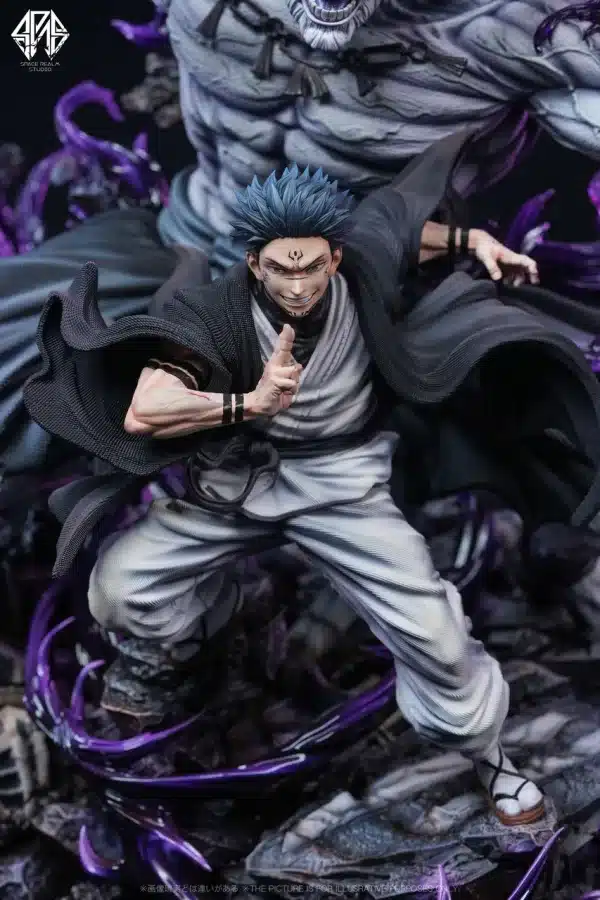 Jujutsu Kaisen Space Realm Studio Fushiguro Megumi x Ryomen Sukuna Resin Statue 5