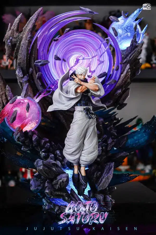 Jujutsu Kaisen ZanyJoke Studio x Temple Studio Gojo Satoru Resin Statue