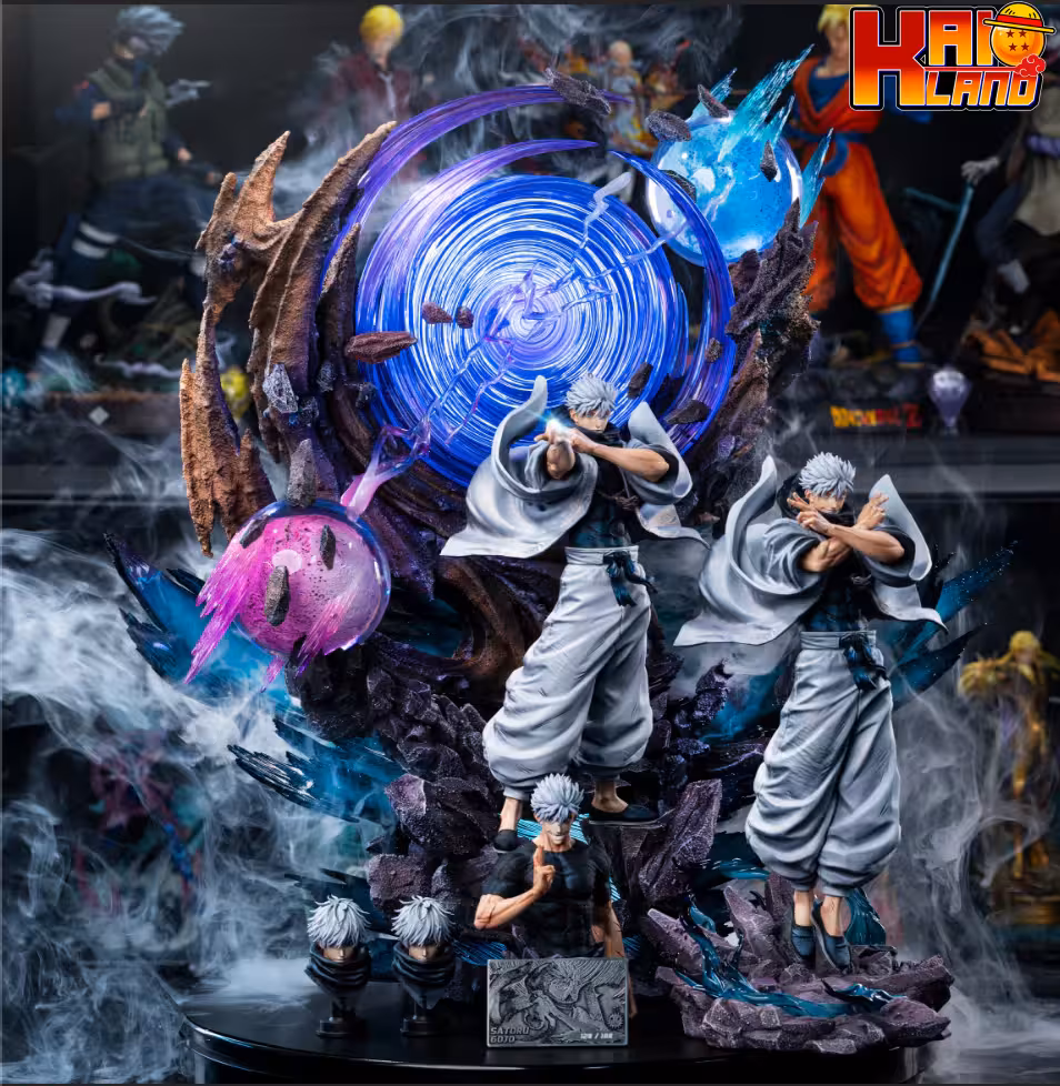 Jujutsu Kaisen ZanyJoke Studio x Temple Studio Gojo Satoru Resin Statue