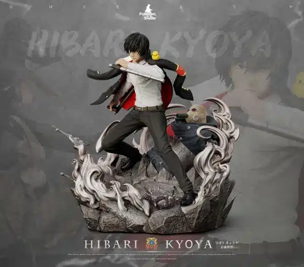 Katekyo Hitman Reborn Freedom Studio Hibari Kyoya Resin Statue 1